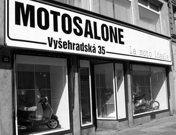 prodejna MOTOSALONE, Vyehradsk 35